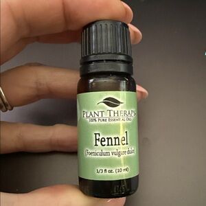 Plant Therapy Fennel 100% Pure Essential Oil 1/3 fl. oz. 10 ml. sealed NEW